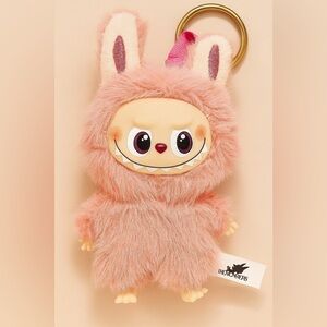 Labubu Pink Letter Q by PopMart Pin For Love